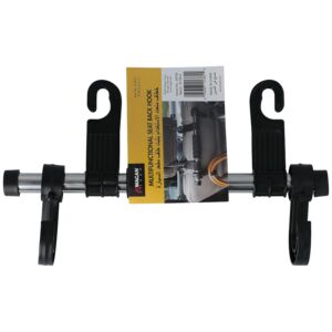Wagan Tech Multifunctional Seat Back Hook Black